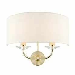Vogue Lighting Vogue Katarina Crystal 2 Light Wall Light -DUNEL House Shop 30755821 alt06