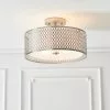 Vogue Lighting Vogue Tolna 3 Light Flush Ceiling Fitting