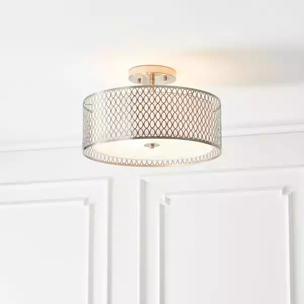 Vogue Lighting Vogue Tolna 3 Light Flush Ceiling Fitting 8 Vogue Lighting Vogue Tolna 3 Light Flush Ceiling Fitting - Image 6