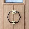 Dunelm Hexagon Matte Black Door Knocker 1 Dunelm Hexagon Matte Black Door Knocker -DUNEL House Shop 30756553