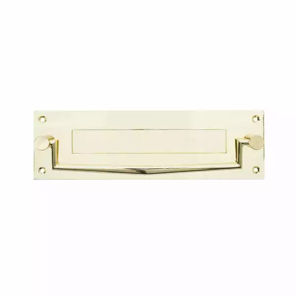 Dunelm Gold Letter Plate With Knocker 5 Dunelm Gold Letter Plate With Knocker - Image 3