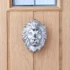 Dunelm Lion Silver Door Knocker -DUNEL House Shop 30756566