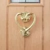 Dunelm Heart Gold Door Knocker -DUNEL House Shop 30756567