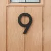 Dunelm Modern Industrial Black Door Number -DUNEL House Shop 30756579