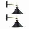 Dunelm Logan Grey Industrial Wall Light Twin Pack -DUNEL House Shop 30762320