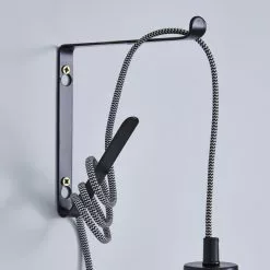 Dunelm Bradford Plug In Flex Set Twin Pack Matt Black -DUNEL House Shop 30762451 alt04