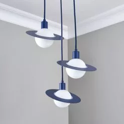 Dunelm Saturn 3 Light Cluster Ceiling Fitting -DUNEL House Shop 30763137 alt02