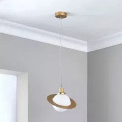 Dunelm Saturn 1 Light Pendant Ceiling Fitting -DUNEL House Shop 30763139 alt02