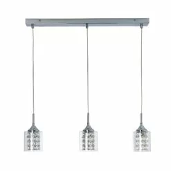 Dunelm Frankie 3 Light Bar Ceiling Fitting -DUNEL House Shop 30763287 alt05