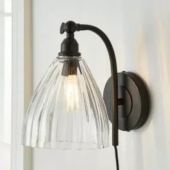 Churchgate Allexton Black Wall Light