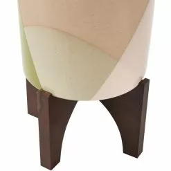 Elements Sculpted Green Plant Pot On Stand -DUNEL House Shop 30765431 alt05