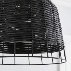 Dunelm Lowa Easy Fit Pendant Black -DUNEL House Shop 30766149 alt02