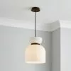 Dunelm Tien Walnut 1 Light Pendant Ceiling Fitting -DUNEL House Shop 30766176