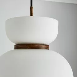 Dunelm Tien Walnut 1 Light Pendant Ceiling Fitting 10 Dunelm Tien Walnut 1 Light Pendant Ceiling Fitting -DUNEL House Shop 30766176 alt02