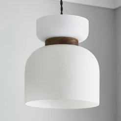 Dunelm Tien Walnut Easyfit Pendant -DUNEL House Shop 30766178 alt01