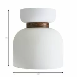 Dunelm Tien Walnut Easyfit Pendant -DUNEL House Shop 30766178 alt07