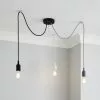 Dunelm Monochrome Flex 3 Light Cluster Ceiling Fitting -DUNEL House Shop 30766257