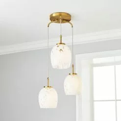 Dunelm Lilo 3 Light Cluster Ceiling Fitting