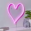 Dunelm Heart Neon Sign Light -DUNEL House Shop 30768222