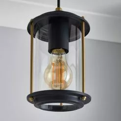 Dunelm Weston 1 Light Industrial Ceiling Pendant -DUNEL House Shop 30768661 alt02