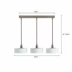Dunelm Amelie 3 Light Bar Fitting -DUNEL House Shop 30768670 alt07