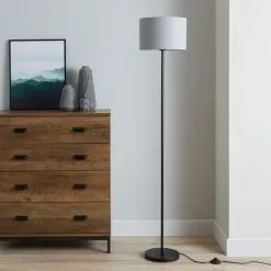 Dunelm Ava Black Floor Lamp Base -DUNEL House Shop 30769758 alt03