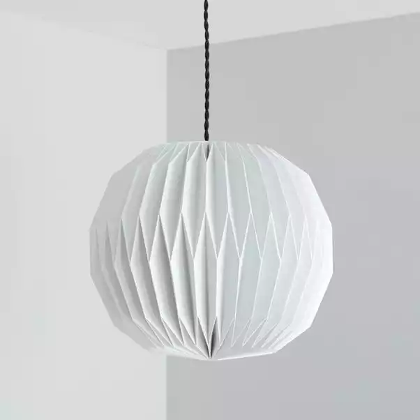 The Edited Life Origami Round Easy Fit Pendant 4 The Edited Life Origami Round Easy Fit Pendant - Image 2