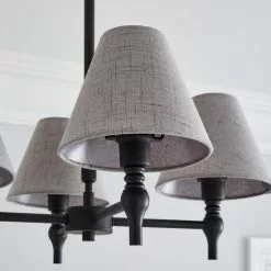 Dorma Bedford 4 Light Black Ceiling Fitting 10 Dorma Bedford 4 Light Black Ceiling Fitting -DUNEL House Shop 30770066 alt02