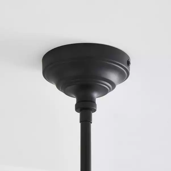 Dorma Bedford 4 Light Black Ceiling Fitting 6 Dorma Bedford 4 Light Black Ceiling Fitting - Image 4