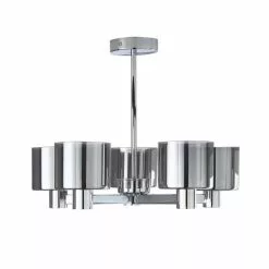 Dunelm Erin Ceiling 5 Light Smoked Ceiling Fitting -DUNEL House Shop 30770070 alt05