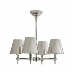 Dorma Bedford 4 Light Polished Nickel Ceiling Fitting -DUNEL House Shop 30770080 alt05