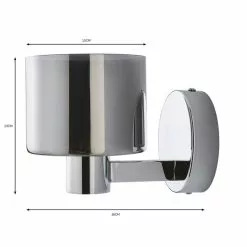 Dunelm Erin Smoked Wall Light -DUNEL House Shop 30770083 alt07