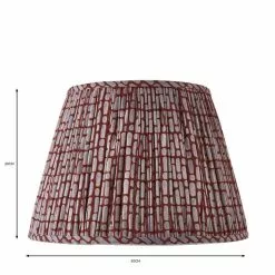 Dunelm Dash Ruched Tapered Shade -DUNEL House Shop 30770090 alt07