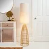 Dunelm Cortado Natural Wicker Floor Lamp -DUNEL House Shop 30781660
