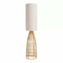 Dunelm Cortado Natural Wicker Floor Lamp -DUNEL House Shop 30781660 alt04