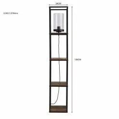 Dunelm Fulton Shelved Floor Lamp -DUNEL House Shop 30783561 alt05