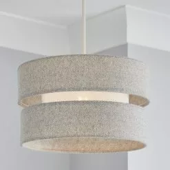 Dunelm Frea Lennox Herringbone Shade 30cm