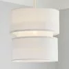 Dunelm Frea 22cm Cylinder Shade -DUNEL House Shop 30786063