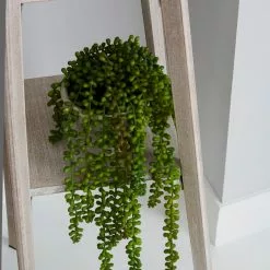 Dunelm Beaumont Plant Stand Natural Wood Floor Lamp -DUNEL House Shop 30787666 alt02