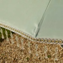 Dunelm Recycled Sage Green Carousel Parasol 2.7m -DUNEL House Shop 30789295 alt03