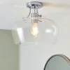 Hotel Lilier Bathroom 1 Light Flush Ceiling Fitting -DUNEL House Shop 30789797