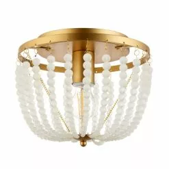Dunelm Alora Bathroom Beaded Flush Chandelier -DUNEL House Shop 30789836 alt05