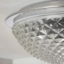 Dunelm Tropic Faceted Dome Flush Bathroom Ceiling Fitting -DUNEL House Shop 30789842 alt03