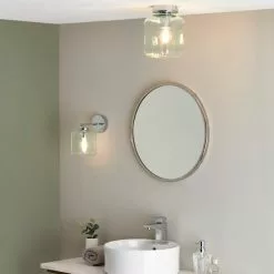 Dunelm Lucia Green Bathroom Wall Light -DUNEL House Shop 30789844 alt05