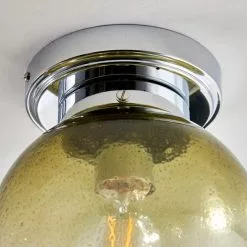 Dunelm Torbay Bathroom 1 Light Flush Ceiling Fitting -DUNEL House Shop 30789850 alt03