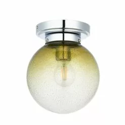 Dunelm Torbay Bathroom 1 Light Flush Ceiling Fitting -DUNEL House Shop 30789850 alt05