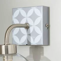 Dunelm Geometric Tile Bathroom Wall Light -DUNEL House Shop 30789859 alt03