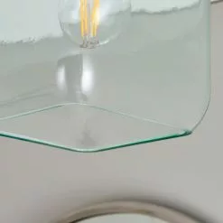 Dunelm Lucia Green Bathroom 1 Light Flush Ceiling Fitting -DUNEL House Shop 30789861 alt02