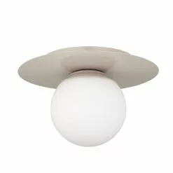 Dunelm Tela Bathroom 1 Light Flush Ceiling Fitting -DUNEL House Shop 30789862 alt05