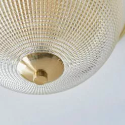 Dunelm Gleeson Prismatic Bathroom 1 Light Flush Ceiling Fitting -DUNEL House Shop 30789883 alt02